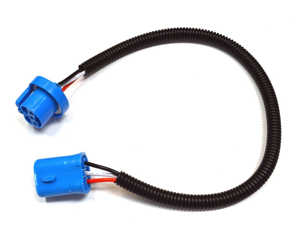 Extension Wire P 9007 HB5 Two Harness Head Light Bulb Replace Connector Socket