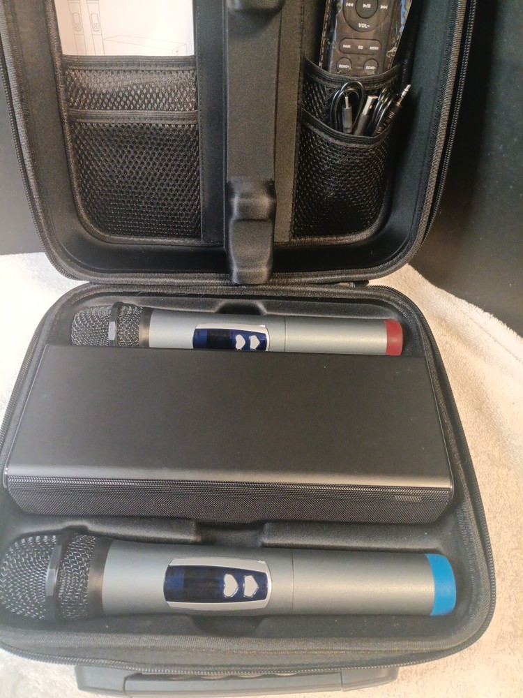 - Bluetooth Microphone with Speaker - Karaoke Machine with Bluetooth Frontoppy