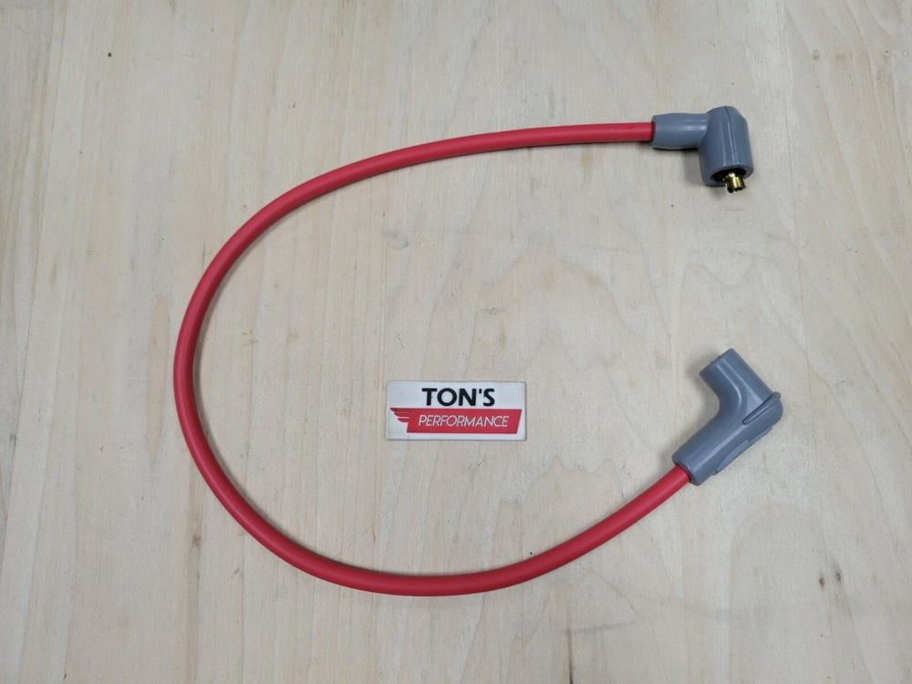 Replacement MSD Ignition HEI Distributor to Coil Blaster 2 - 8.5mm 90° Boots Red