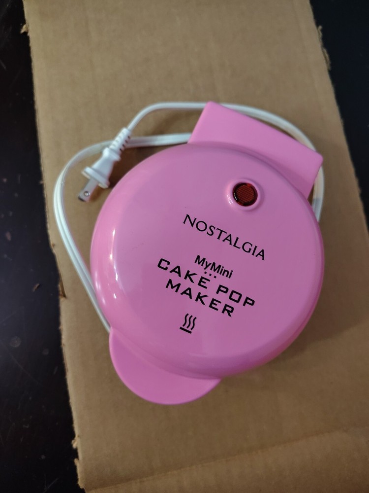 Nostalgia My Mini Cake Pop Maker Color Pink