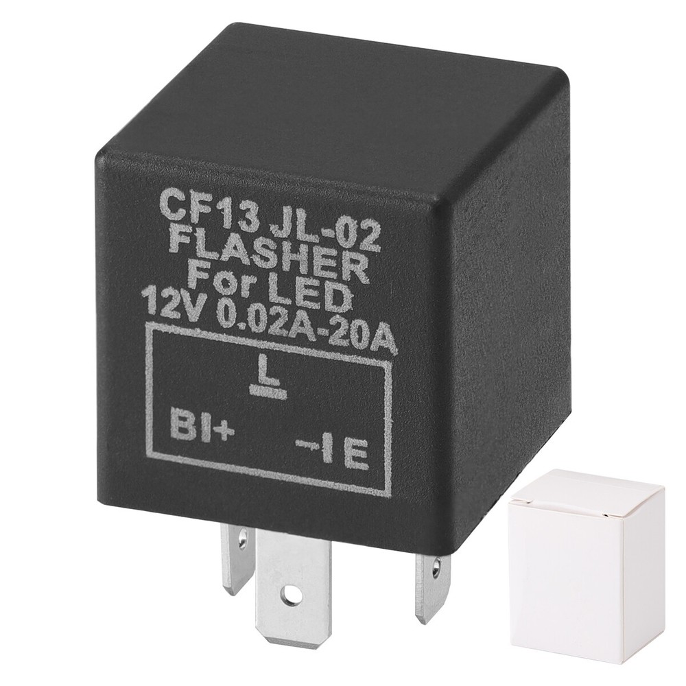 3 Pin Car Flasher LED Relay Fix Light Hyper Flash Turn Signal Decoder CF13 EP34