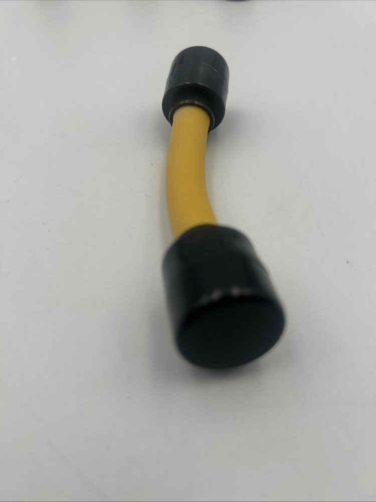 Six Second Abs Exercise Machine Set Of 4 Replacement Bands- Orange & Yellow