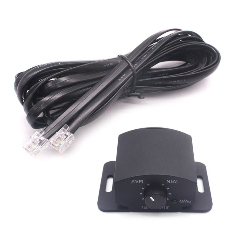 Car Amplifier Tuner Controllers Subwoofer Remote Volumes Adjustment Control