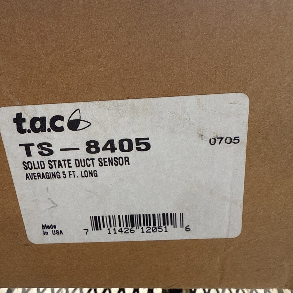 Schneider T.A.C TS-8405 Solid State Duct Sensor Averaging 5 Feet Long