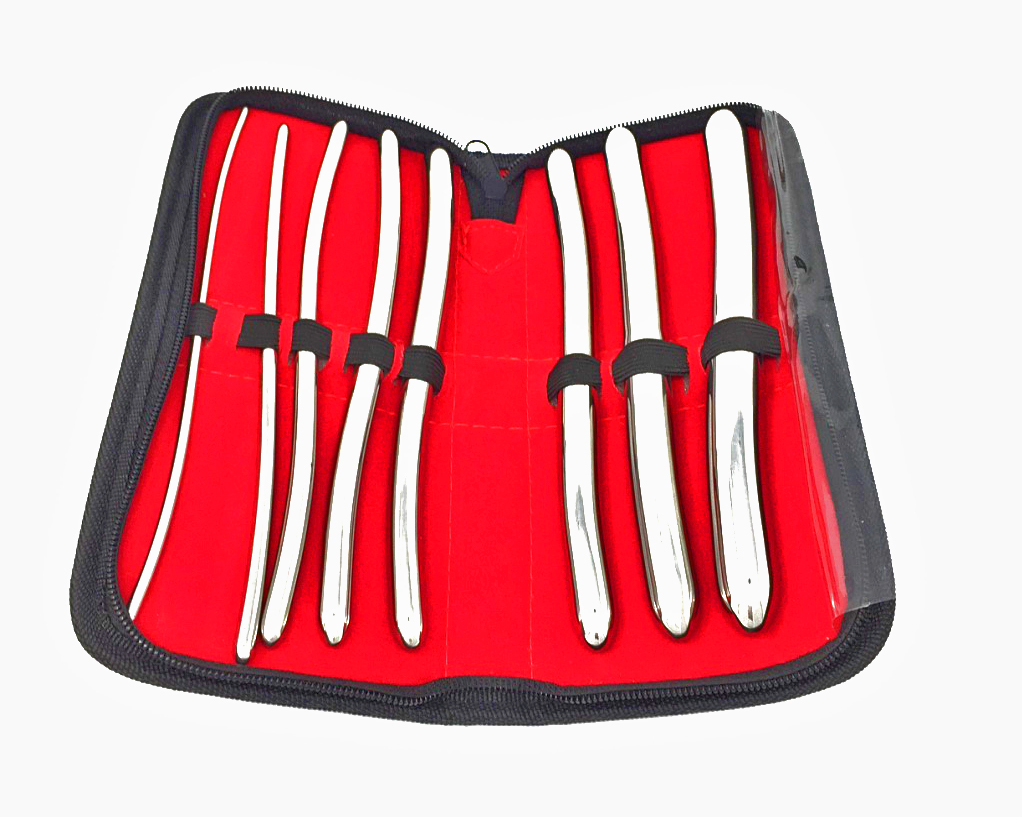 NEW 8 HEGAR DILATOR SOUNDS SET 7.5"GYNO SURGICAL INSTRUMENTS ( PREMIUM GRADE )