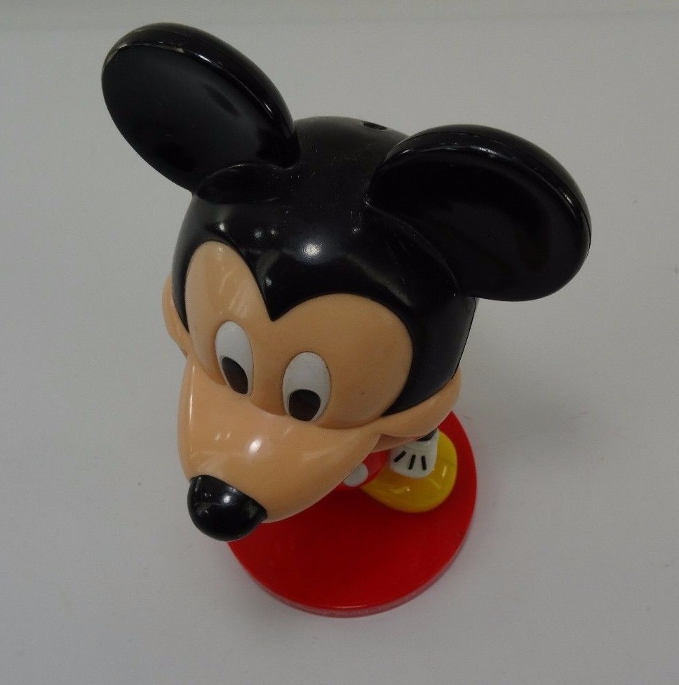 Walt Disney World Resort Mickey Mouse bobble head plastic