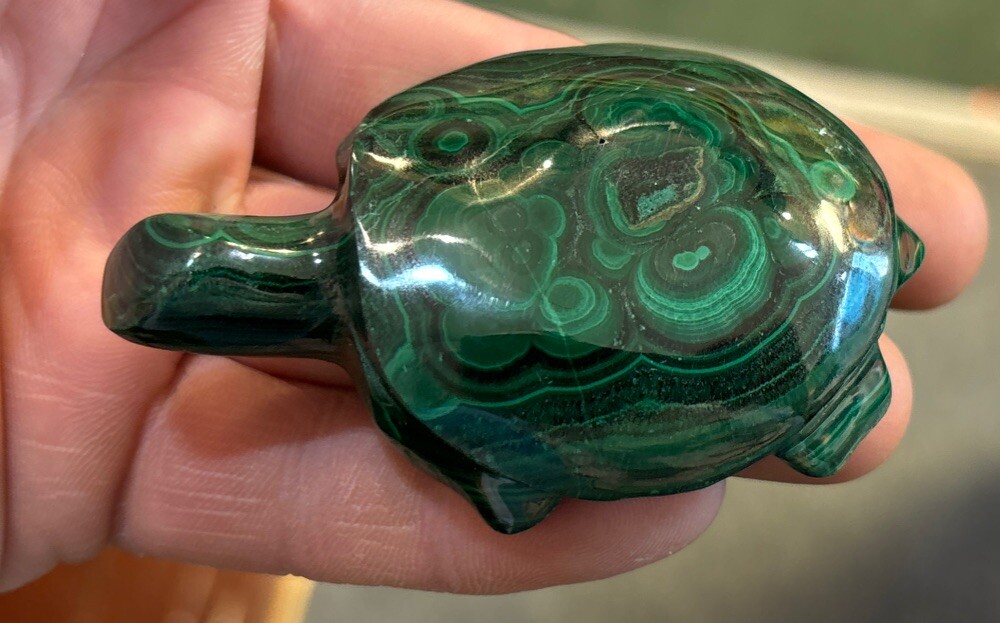 2” Malachite Turtle