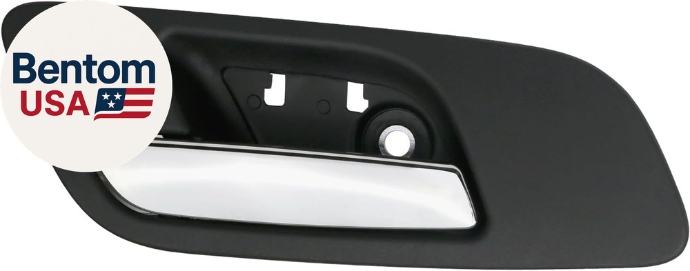 Interior Door Handle for Left Driver Side Black Compatible with 2007-2014 Chevy