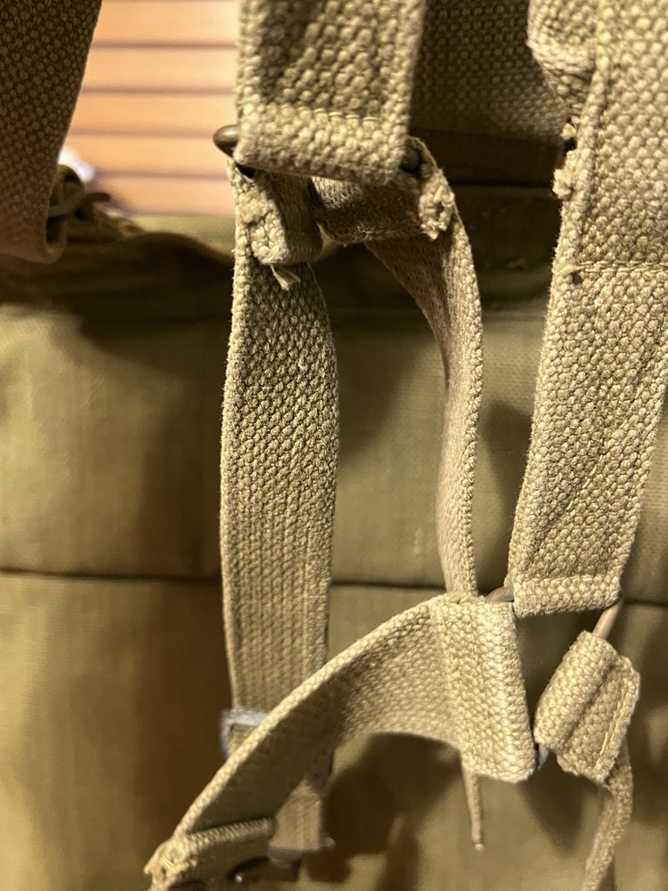 VTG 1950’s Army Heavy Duty Rucksack Backpack