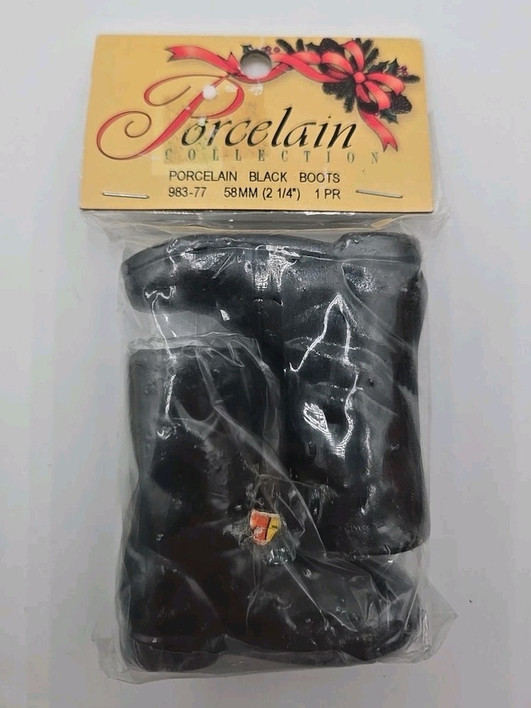 Porcelain Collection black boots 58mm 983-77