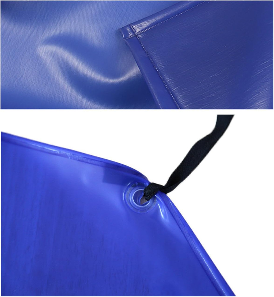 Waterproof Apron plus Size Blue