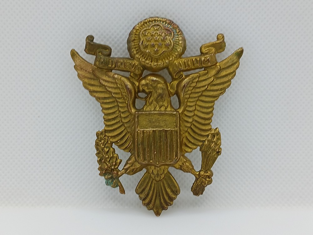 WWII US Army Hat Badge NS Meyer