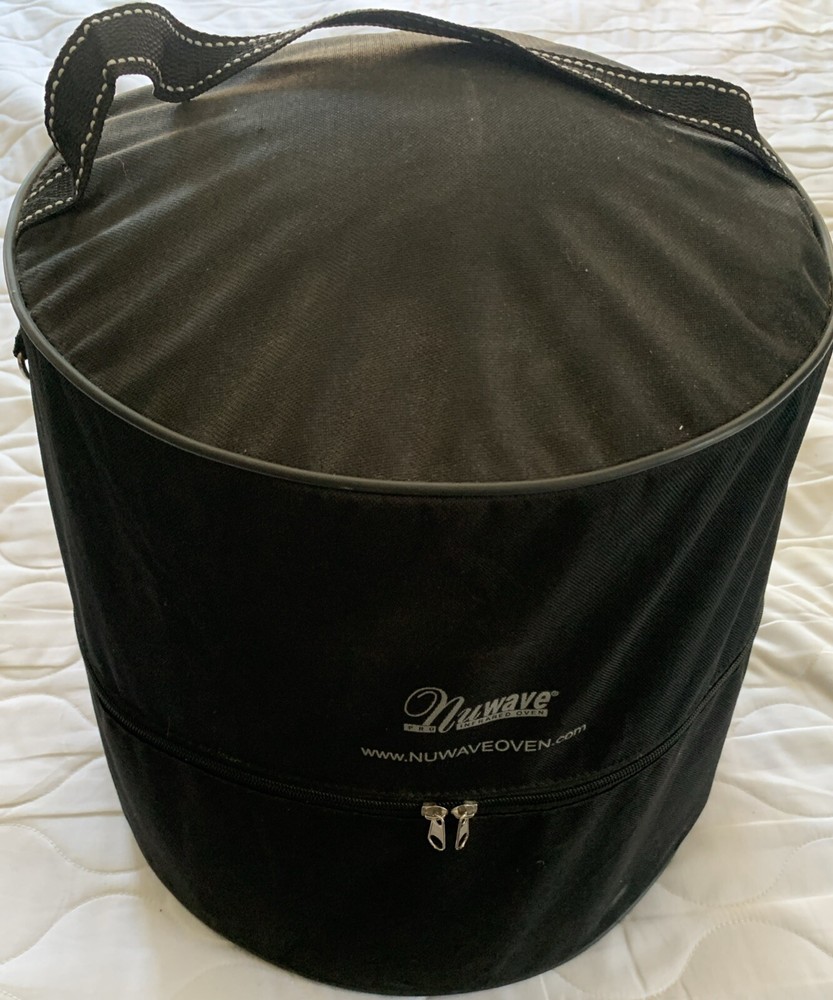NuWave Pro Infrared Oven Carry Case ONLY Black Carrying Case With Handle & Strap
