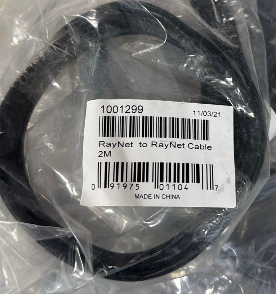 Raymarine A62361 1001299 Network Ethernet RayNet to RayNet 2M Interconnect Cable