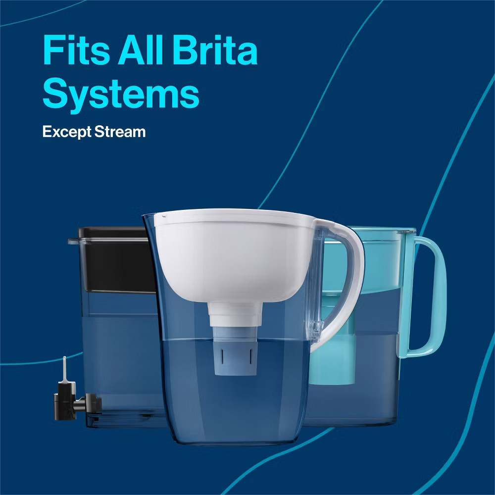 Brita Tahoe Pitcher with Elite Filter - White