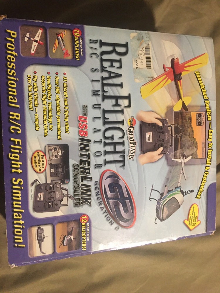Great Planes RealFlight R/C flight simulator Generation 2 (G2)