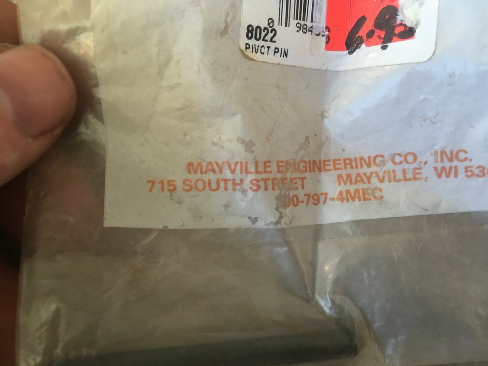 MEC pivot pin Loader reloading parts 8022