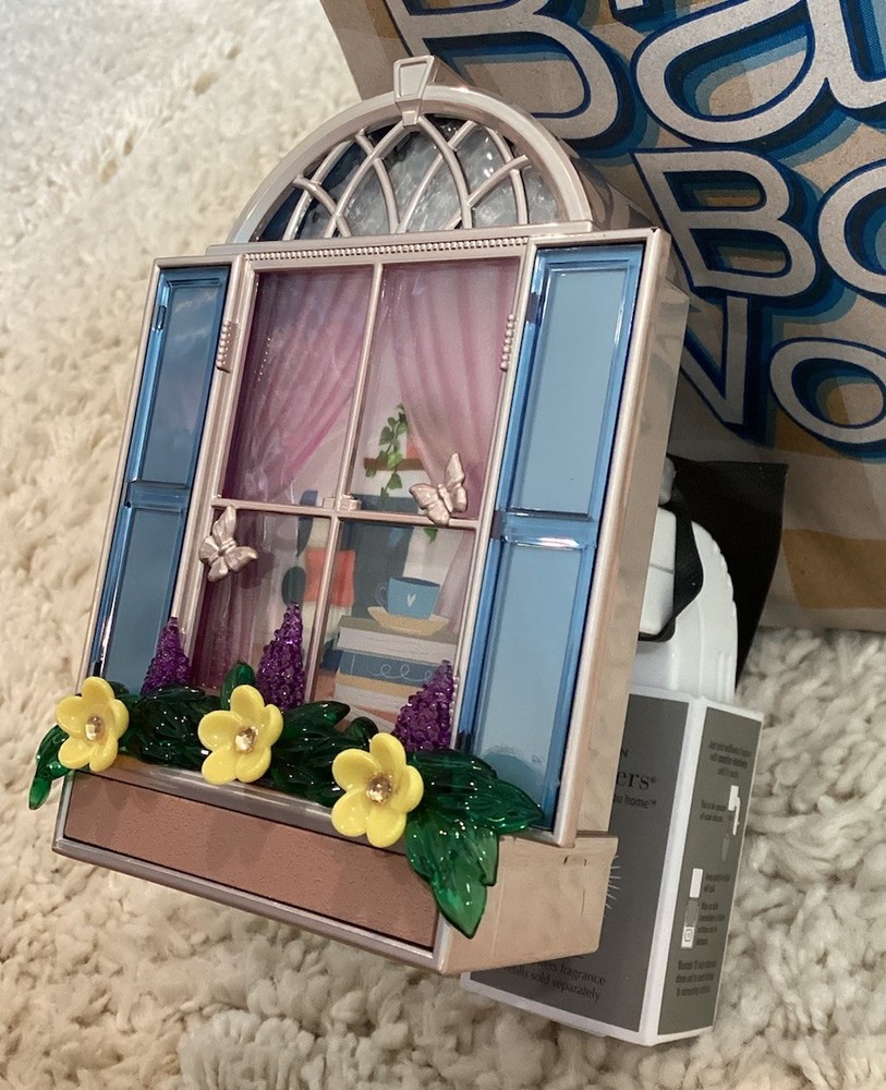 Bath & Body Works *SPRING WINDOW PROJECTOR* Wallflowers Plug NIGHTLIGHT~NEW 2026