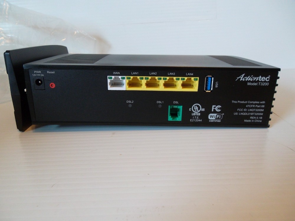 WINDSTREAM T3200 WI-FI MODEM BONDED VDSL2 WIRELESS GATEWAY AC ROUTER