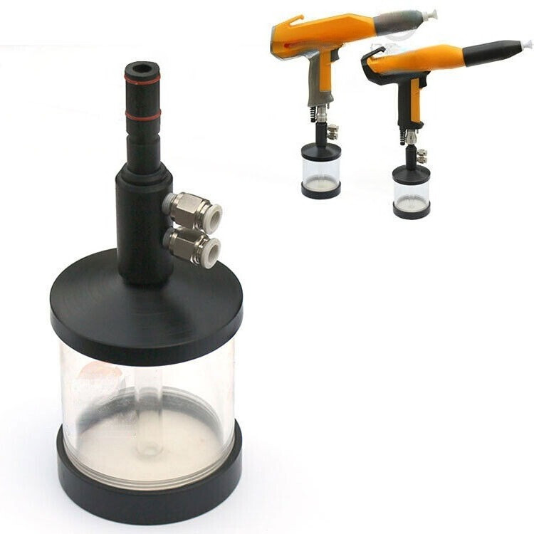 Manual Spray Gun Electrostatic Powder Experimental Cup 02 03
