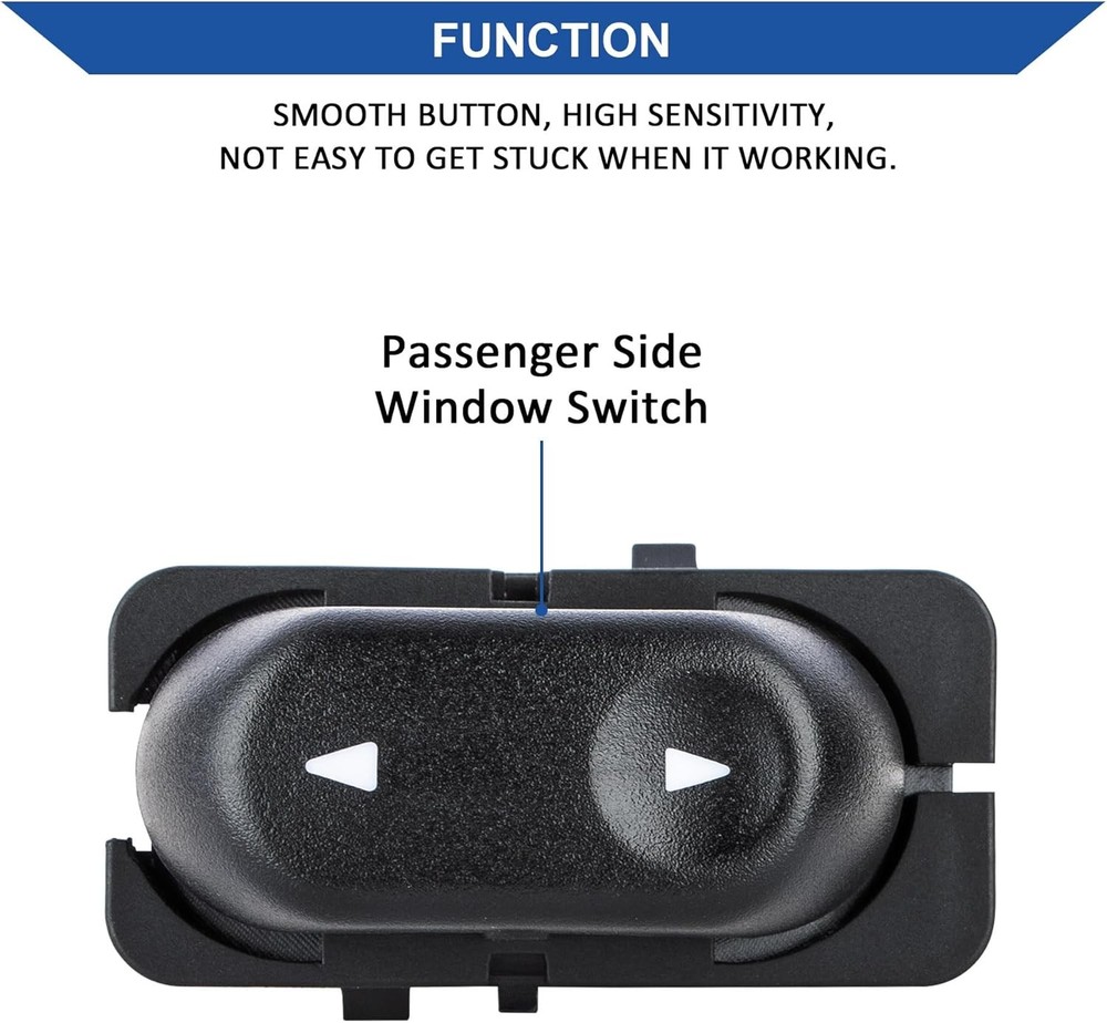 Passenger Side Power Window Switch Compatible with Ford F150 2002-2003, 2002
