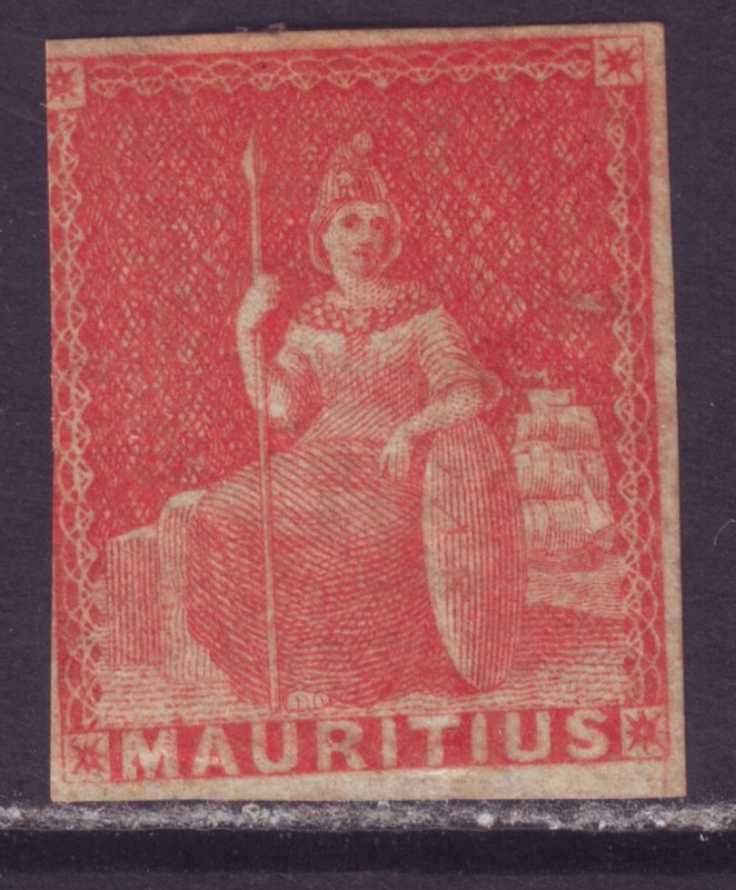 Mauritius 1838 SC 40 MH