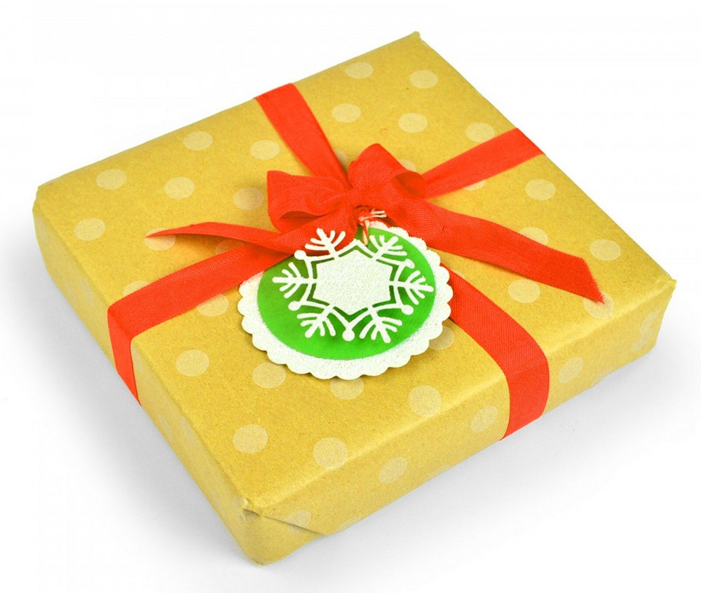 New, Retired Sizzix Thinlits Snowflake Favor Box 4pc #663610 Retail $19.99