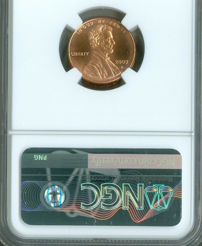 2009-D Lincoln Cent Presidency NGC MS66 RD Quality