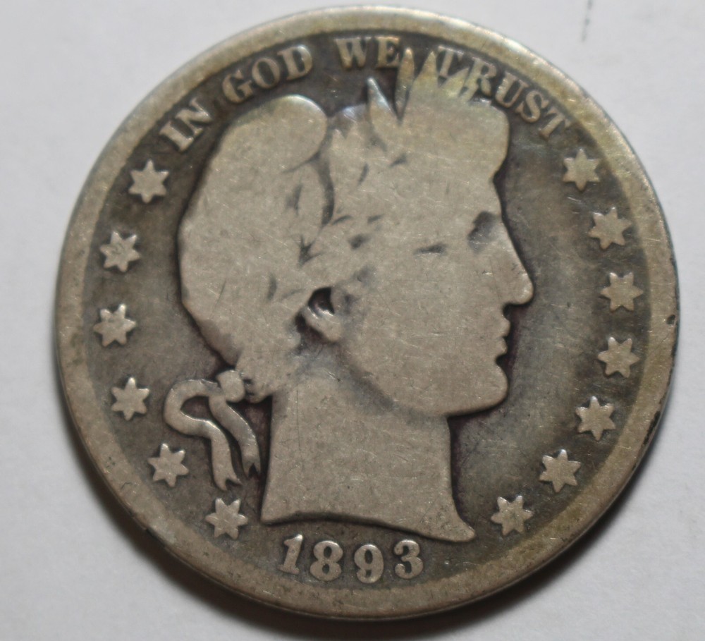 1893 Barber Half Dollar PH397