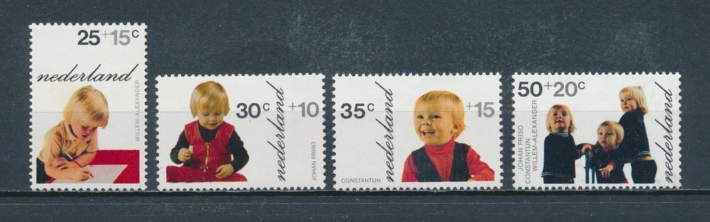 Netherlands   B489-92 MNH, Dutch Princes, 1972