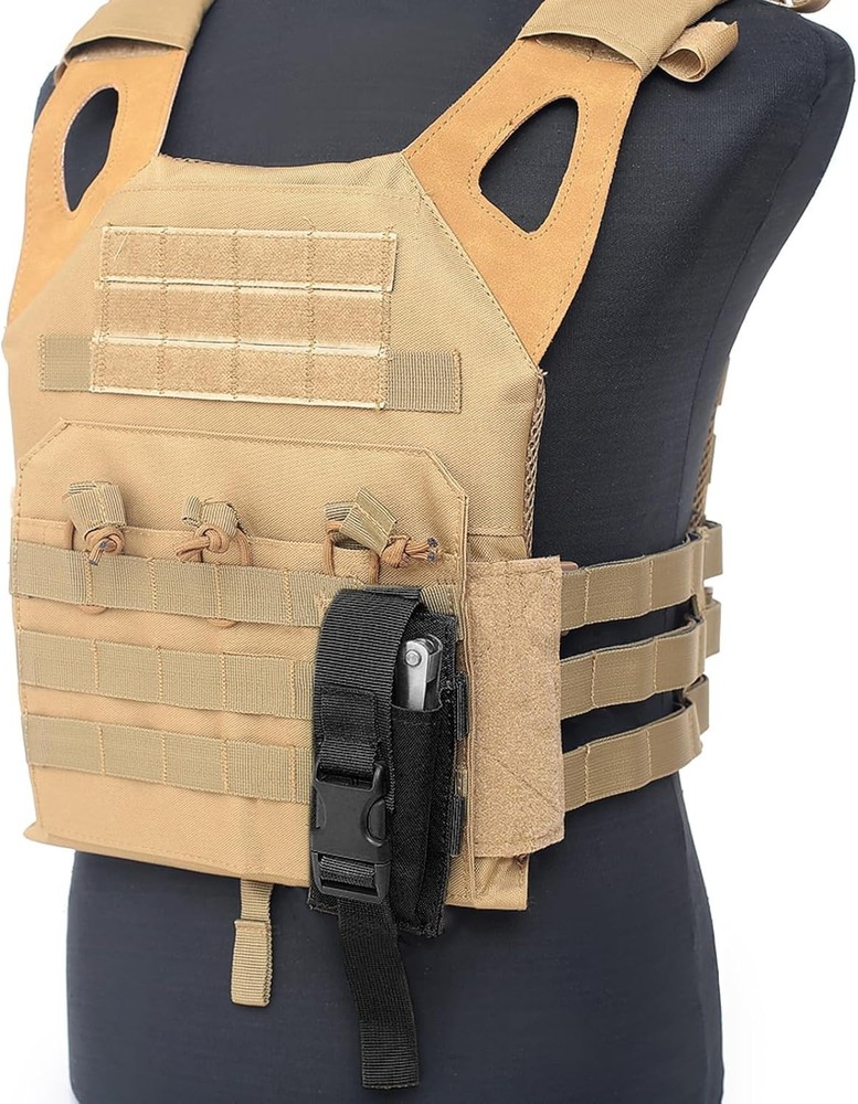 Multi-Purpose Flashlight Holder Pouch - Fits Various Accessories Securely