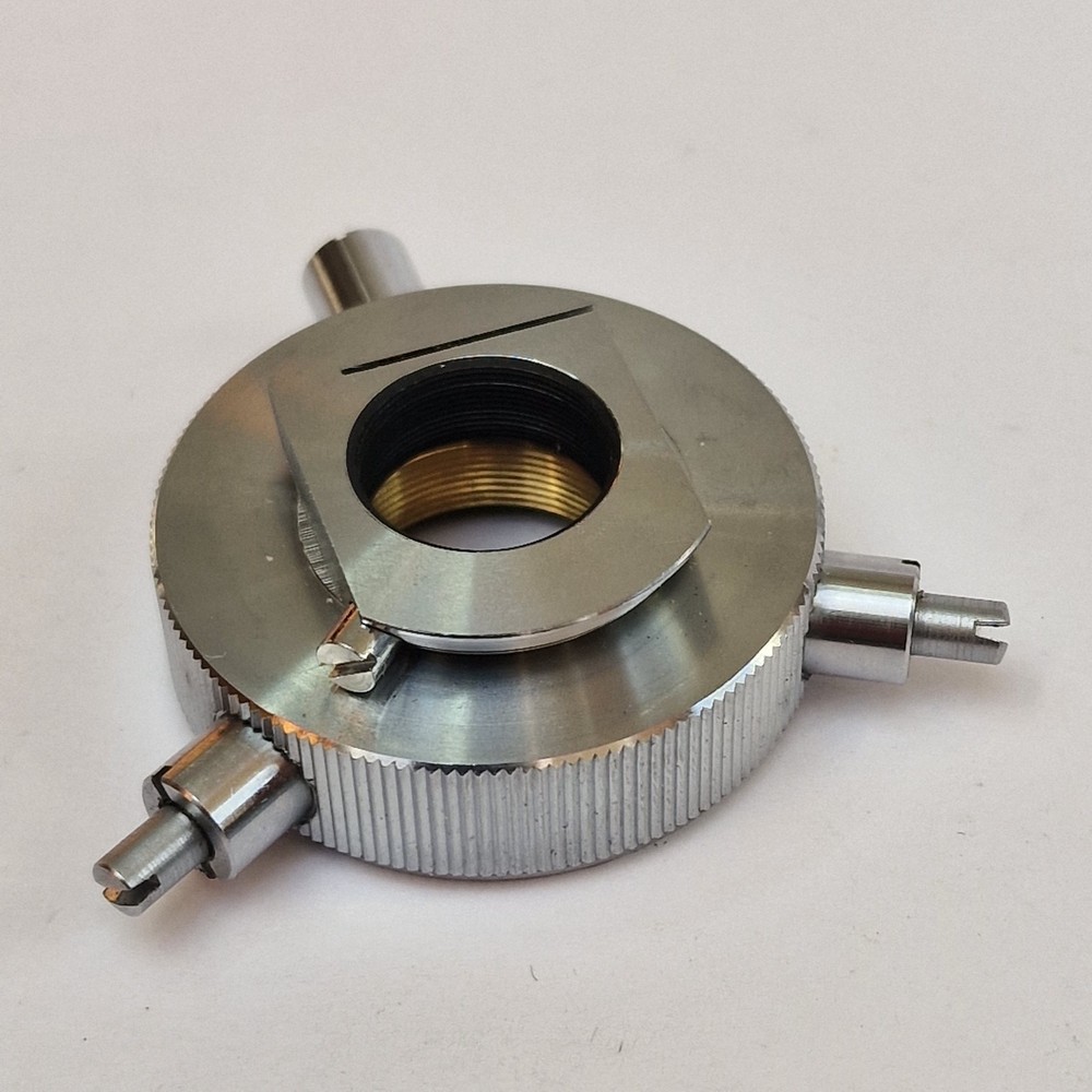 Olympus Microscope Centering Holder For Objective Lens, Excellent Working