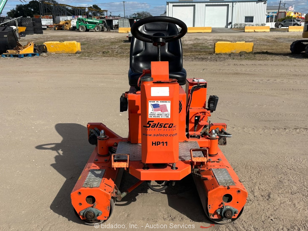 2021 Salsco HP11 36" Smooth Double Drum Static Ride On Roller Compactor bidadoo