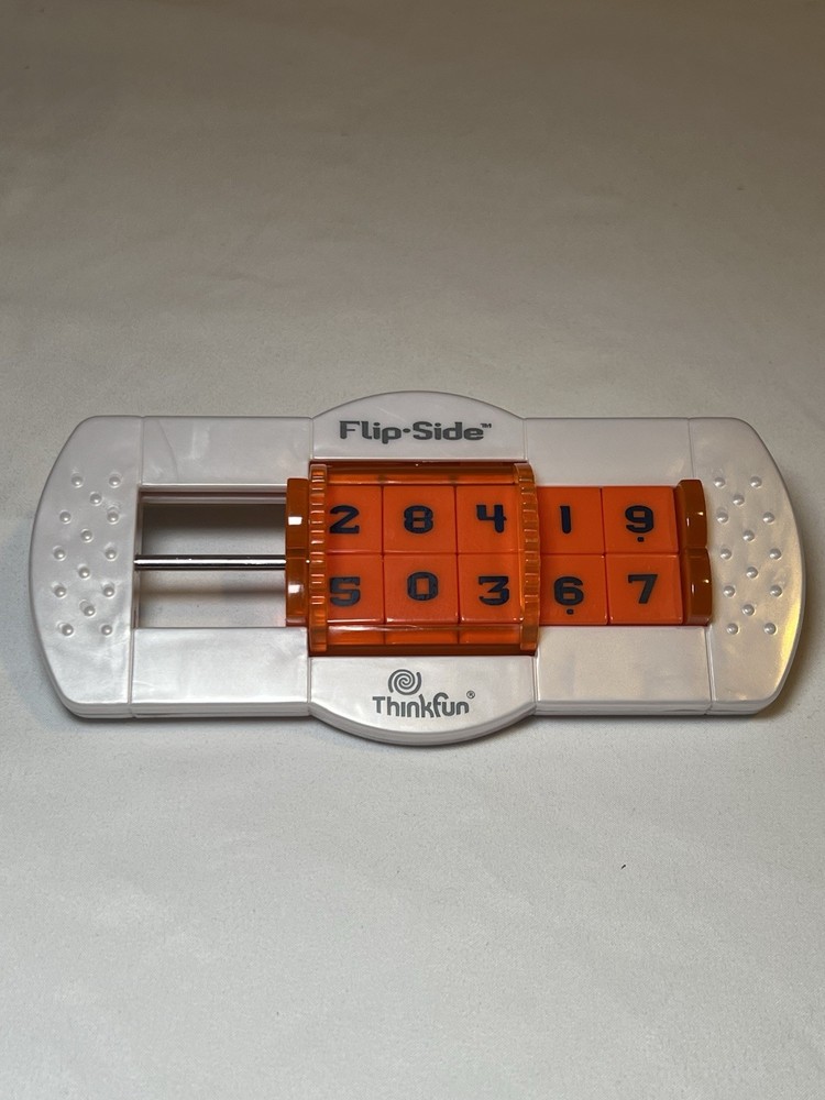 Vintage Flip Side Brain Teaser Challenge Game ThinkFun