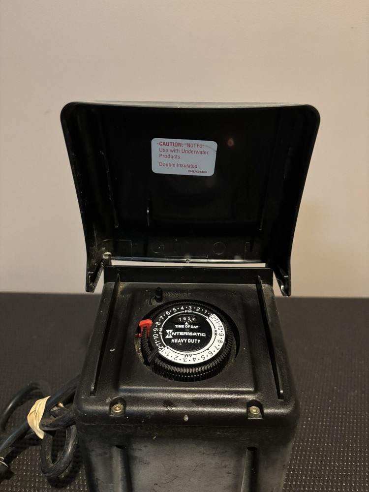 Malibu Intermatic ML200RT 200-Watt Power Pack Auto-Timer Transformer Black