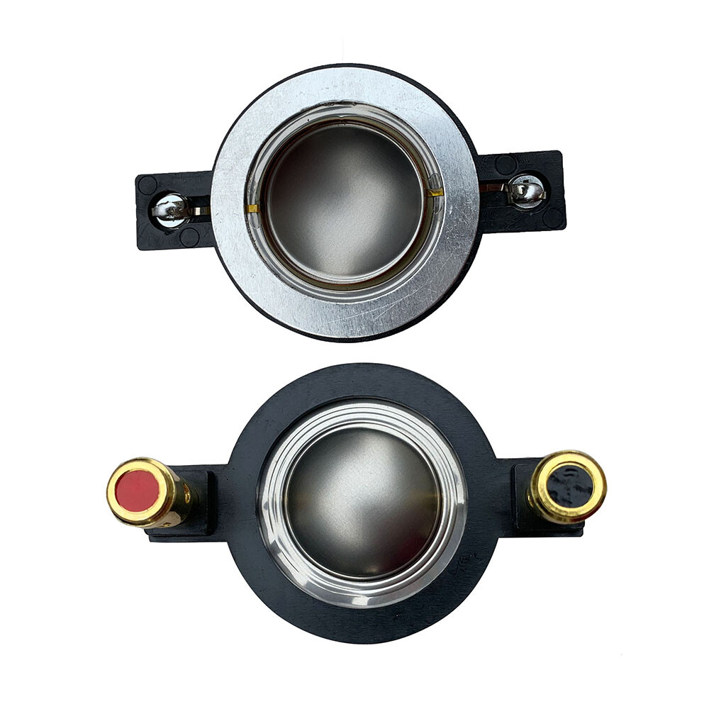 2Pcs 25MM Replacement Diaphragms For PA Speaker 8 Ohm Driver Tweeter Titanium