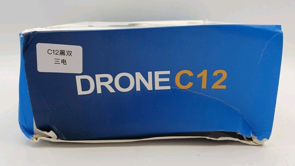 C12 Foldable Drone with 1080p Camera, HD Dual Camera Remote Control Quadcopter