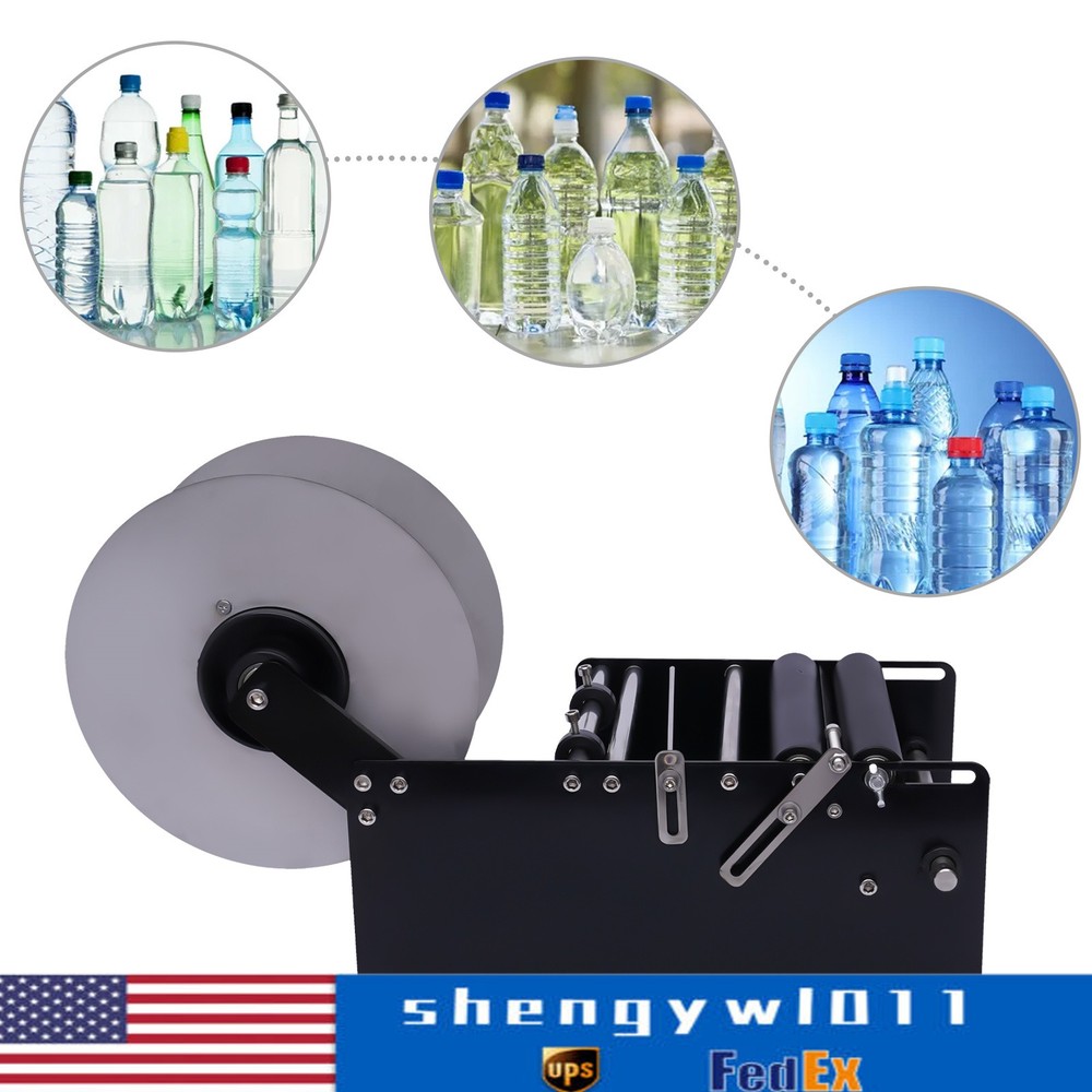 MT-30 Manual Labeling Machine Round Bottle Packing Machine Hand Semi-Automatic