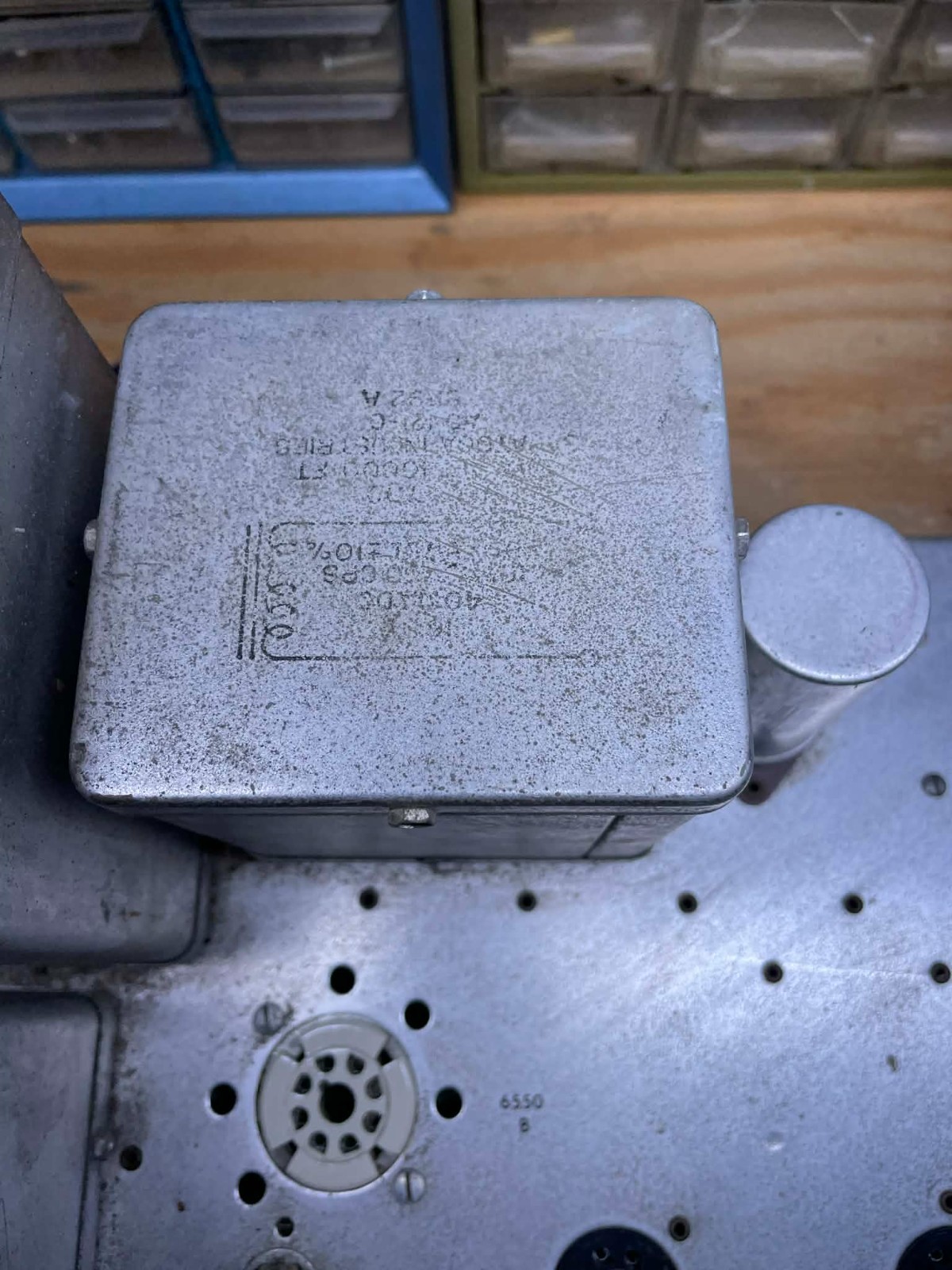 Vintage Allen Organ 75 Monoblock Tube Amplifier FOR PARTS RARE MAKE OFFER