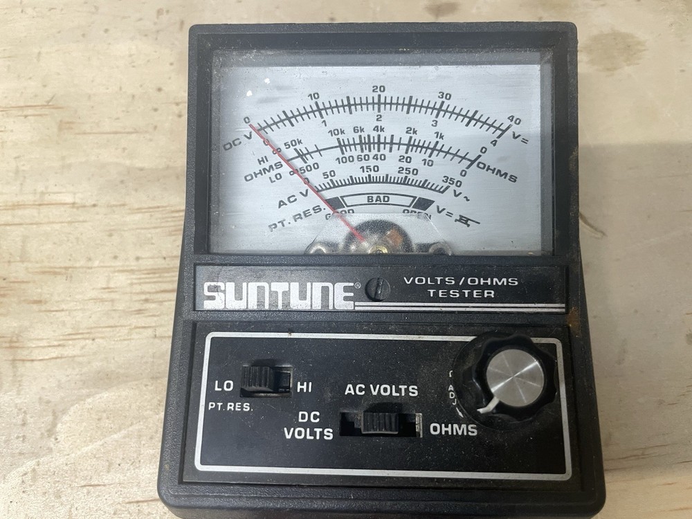 Sunpro suntune Volts /Ohms 6 Function Analyzer Testers Cp7610 (AC-DC Tester)