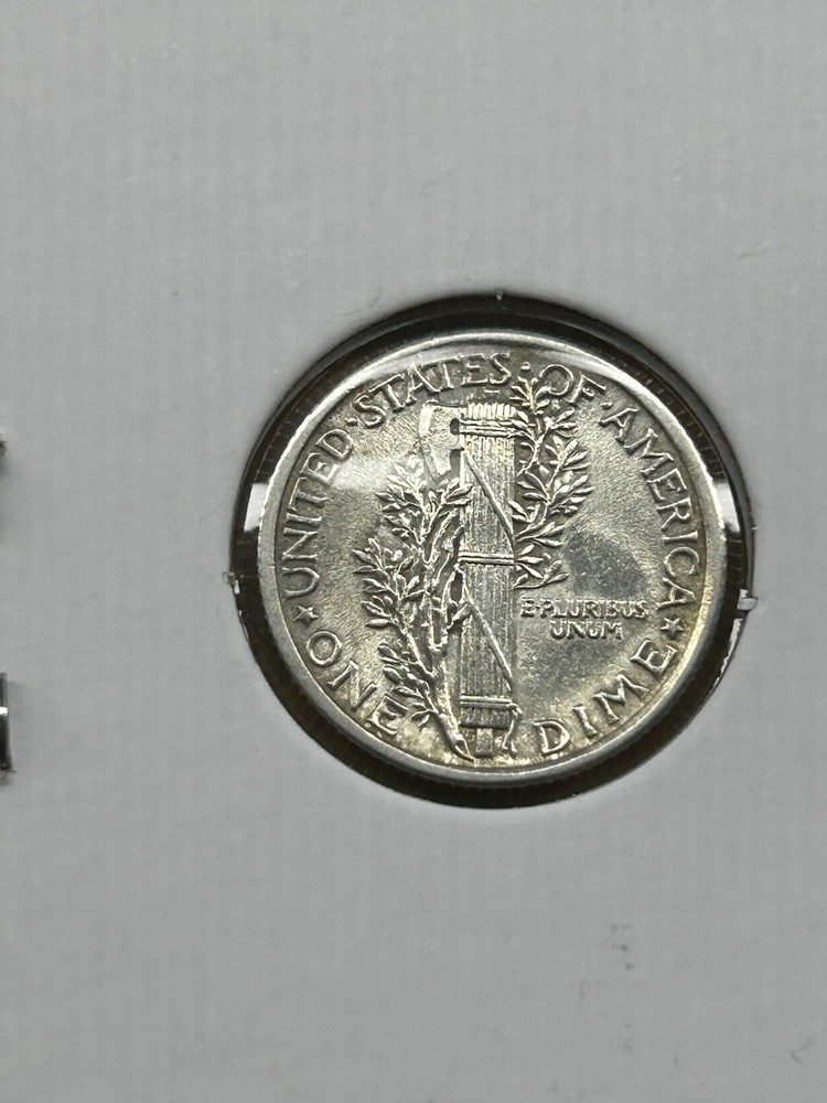 1916 MERCURY DIME CHOICE BU FB