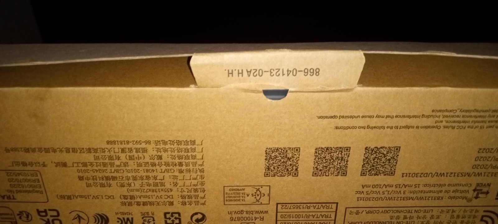 NEW Dell Pro KM5221W Wireless Keyboard & Mouse BLACK