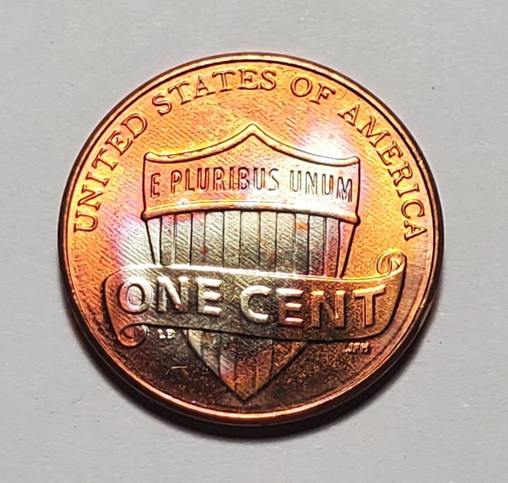 TONED 2012 P  LINCOLN SHIELD PENNY UNC #C10599