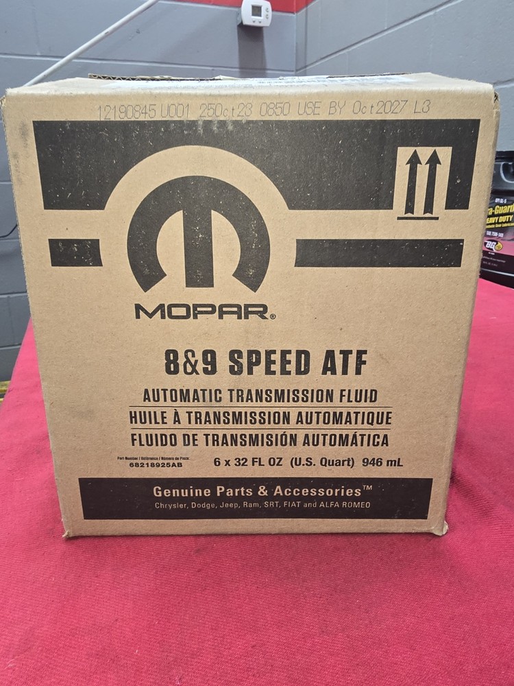 8 And 9 Speed Mopar Transmission Fluid