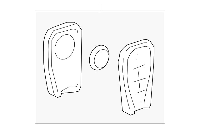 Genuine GM Transmitter 13547841