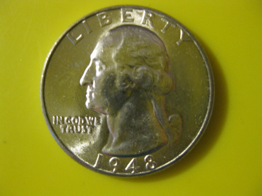 1948 Washington Quarter Dollar Gem BU++! #101909