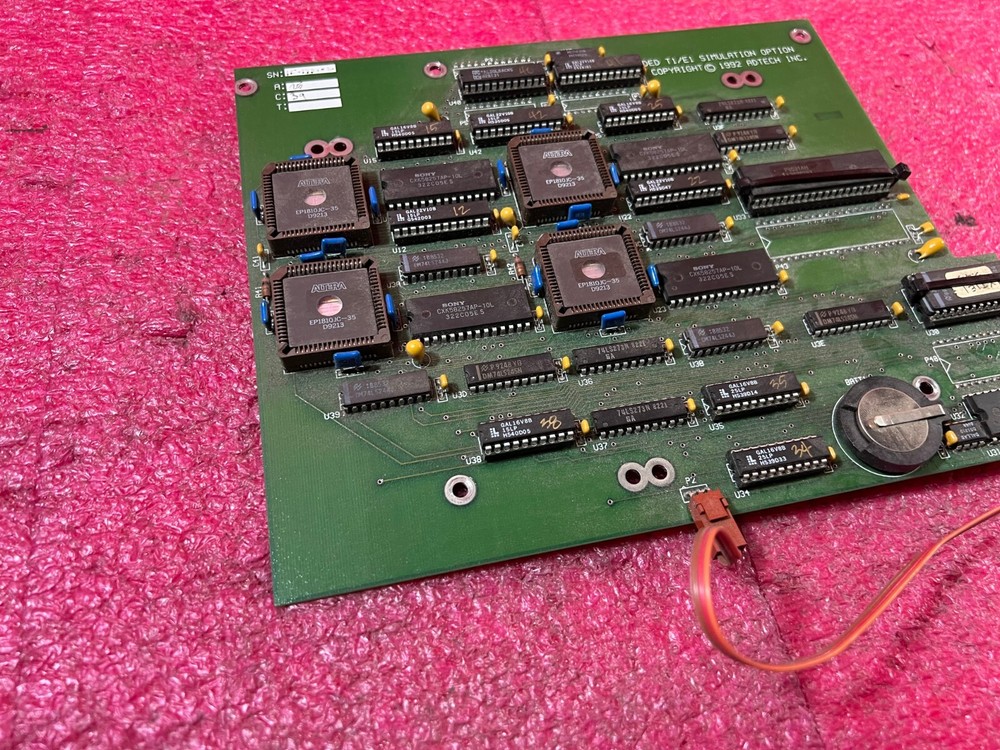 ADTECH SX/12 DATA LINK SIMULATOR Board 7077-15-02NC