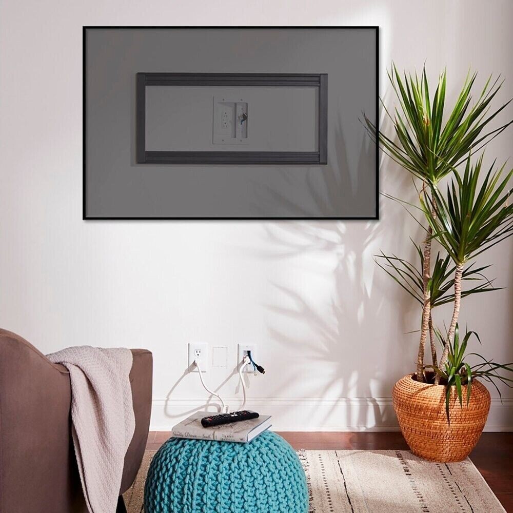Legrand HT2202-WH-V1 In-Wall Flat Screen Power & Cable Concealment Kit