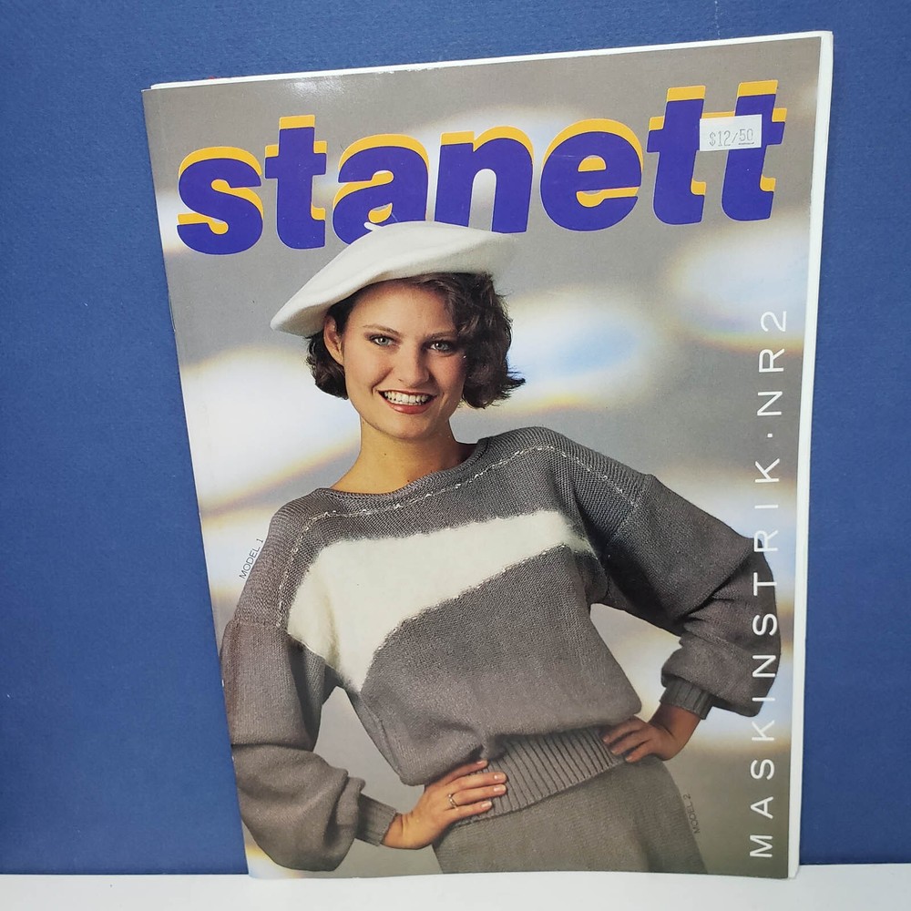 STANETT MASKINSTRIK NR 2 Machine Knitting Patterns Women