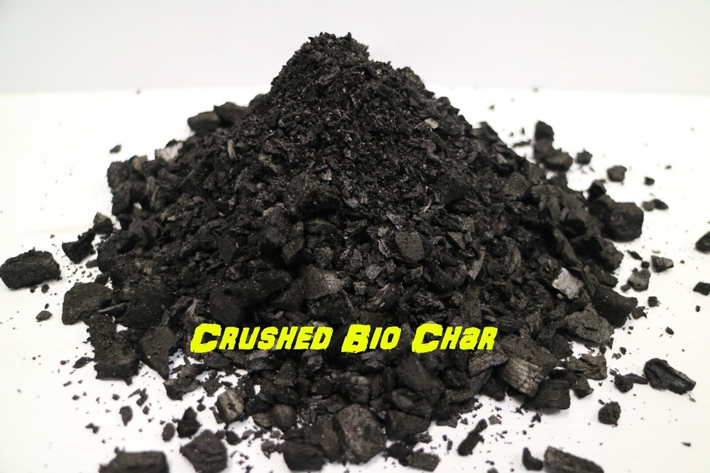 Bio-Char Crushed, Soil Enhancer 5 Lbs. "SALE"